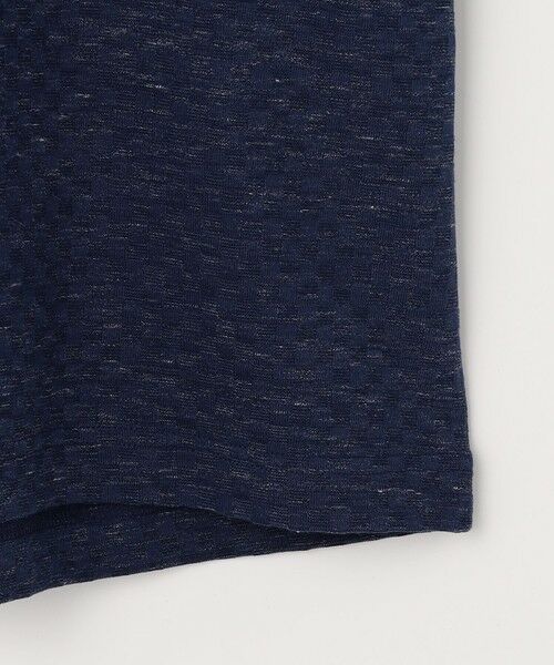 JOSEPH ABBOUD / ジョセフ アブード カットソー | 【上質な肌触りと美しい光沢感 】ブロックリンクス 長袖Ｔシャツ　26SSモデル | 詳細4