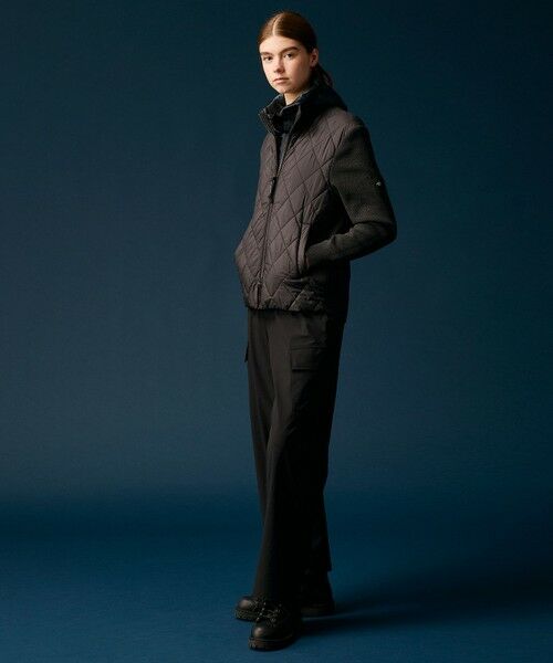 JOSEPH ABBOUD / ジョセフ アブード ニット・セーター | 【軽量/防風性】中綿キルトコンビ ニット | 詳細16