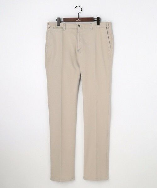 JOSEPH ABBOUD / ジョセフ アブード その他パンツ | 【キングサイズ・ウエストも伸びる!オーガニックコットン使用】ハイパワーカルゼ パンツ 26SSモデル（ベージュ系）