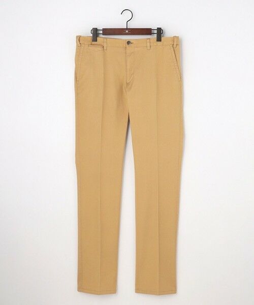 JOSEPH ABBOUD / ジョセフ アブード その他パンツ | 【キングサイズ・ウエストも伸びる!オーガニックコットン使用】ハイパワーカルゼ パンツ 26SSモデル（キャメル系）