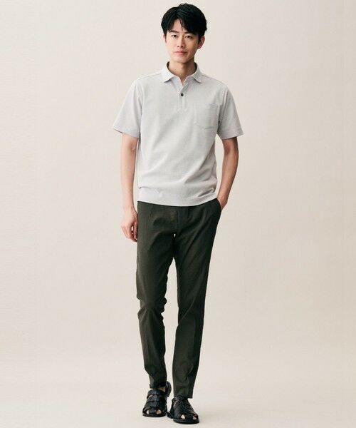 JOSEPH ABBOUD / ジョセフ アブード その他パンツ | 【キングサイズ・ウエストも伸びる!・ストレッチ】 ハイパワーピケストレッチ パンツ 26SSモデル | 詳細11