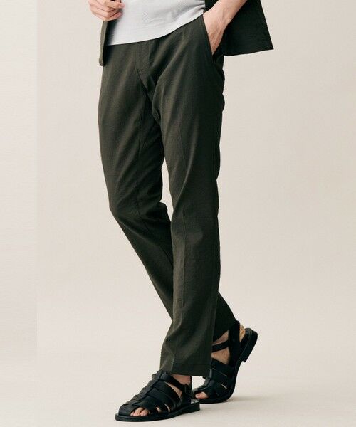 JOSEPH ABBOUD / ジョセフ アブード その他パンツ | 【キングサイズ・ウエストも伸びる!・ストレッチ】 ハイパワーピケストレッチ パンツ 26SSモデル | 詳細15