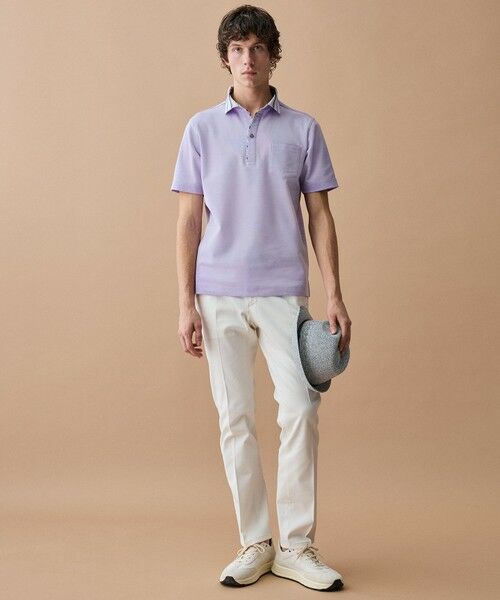 JOSEPH ABBOUD / ジョセフ アブード その他パンツ | 【ウエストも伸びる!オーガニックコットン使用】ハイパワーカルゼ パンツ 26SSモデル | 詳細2