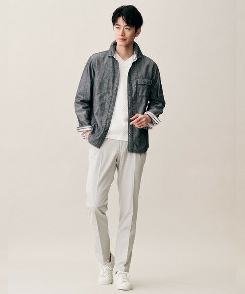 JOSEPH ABBOUD / ジョセフ アブード その他パンツ | 【ウエストも伸びる!オーガニックコットン使用】ハイパワーカルゼ パンツ 26SSモデル | 詳細7