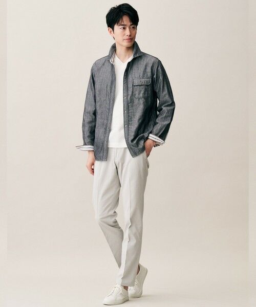 JOSEPH ABBOUD / ジョセフ アブード その他パンツ | 【ウエストも伸びる!オーガニックコットン使用】ハイパワーカルゼ パンツ 26SSモデル | 詳細8