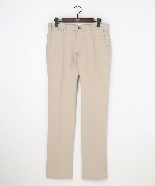 JOSEPH ABBOUD / ジョセフ アブード その他パンツ | 【ウエストも伸びる!オーガニックコットン使用】ハイパワーカルゼ パンツ 26SSモデル（ベージュ系）