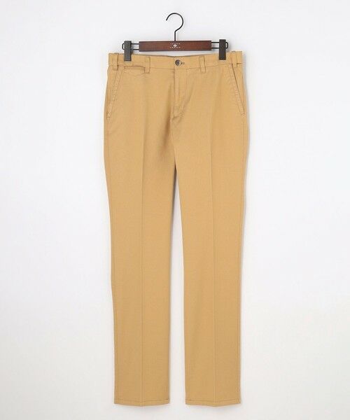 JOSEPH ABBOUD / ジョセフ アブード その他パンツ | 【ウエストも伸びる!オーガニックコットン使用】ハイパワーカルゼ パンツ 26SSモデル（キャメル系）