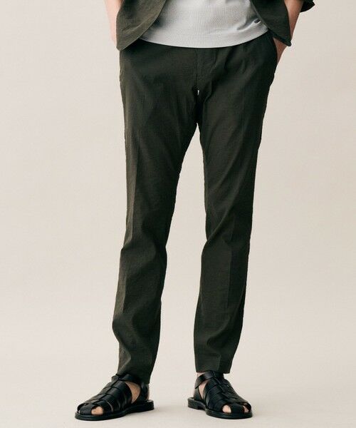 JOSEPH ABBOUD / ジョセフ アブード その他パンツ | 【ウエストも伸びる!・ストレッチ】 ハイパワーピケストレッチ パンツ 26SSモデル | 詳細13