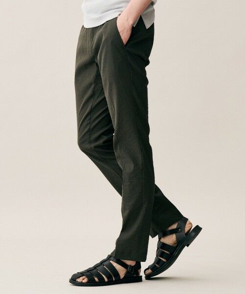 JOSEPH ABBOUD / ジョセフ アブード その他パンツ | 【ウエストも伸びる!・ストレッチ】 ハイパワーピケストレッチ パンツ 26SSモデル | 詳細16