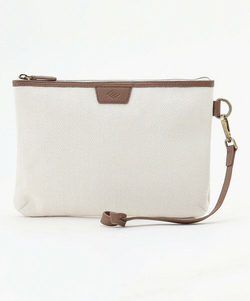 JOSEPH ABBOUD / ジョセフ アブード トートバッグ | 【軽量/バッグINバッグ付き】ヘリンボンキャンバス トートバッグ | 詳細12