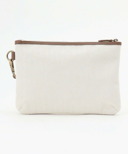 JOSEPH ABBOUD / ジョセフ アブード トートバッグ | 【軽量/バッグINバッグ付き】ヘリンボンキャンバス トートバッグ | 詳細13