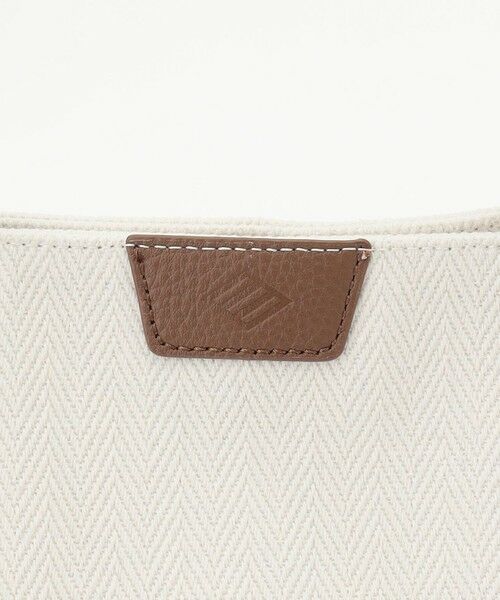 JOSEPH ABBOUD / ジョセフ アブード トートバッグ | 【軽量/バッグINバッグ付き】ヘリンボンキャンバス トートバッグ | 詳細8