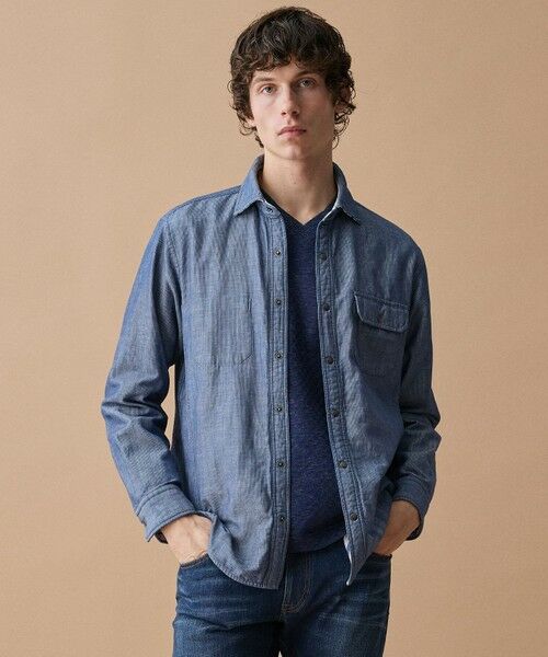 JOSEPH ABBOUD / ジョセフ アブード シャツ・ブラウス | 【キングサイズ・2WAY】 リバーシブルシャツ | 詳細6