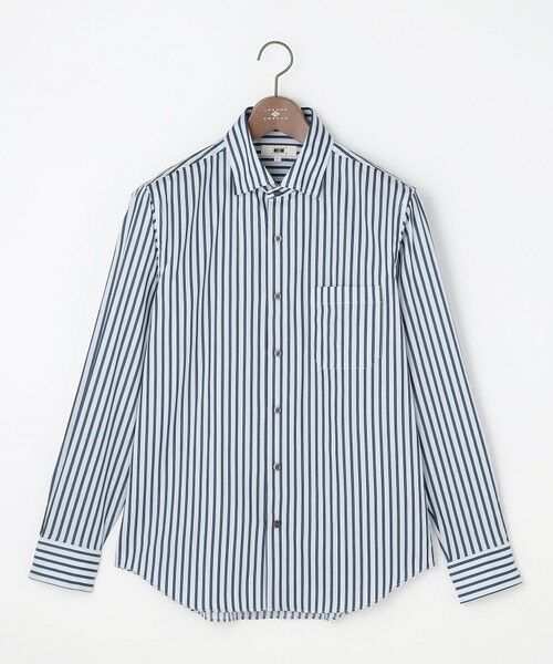 JOSEPH ABBOUD / ジョセフ アブード シャツ・ブラウス | 【キングサイズ・ストレッチ・イージーケア・JAPANファブリック】ストライプストレッチ シャツ | 詳細4