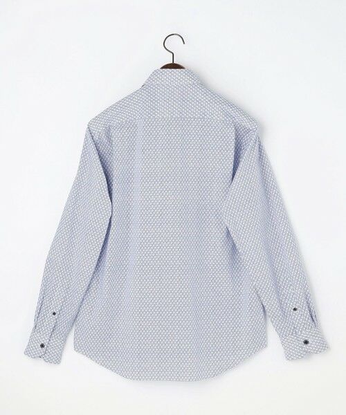JOSEPH ABBOUD / ジョセフ アブード シャツ・ブラウス | 【キングサイズ・オーガニックコットン・日本素材】ジオメトリックパターンプリントシャツ　26SSモデル | 詳細1