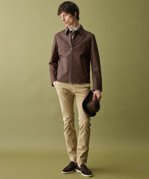 JOSEPH ABBOUD / ジョセフ アブード シャツ・ブラウス | 【キングサイズ・オーガニックコットン・日本素材】ジオメトリックパターンプリントシャツ　26SSモデル | 詳細10