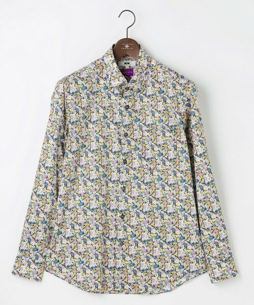 JOSEPH ABBOUD / ジョセフ アブード シャツ・ブラウス | 【キングサイズ・英国・リバティ社】リバティプリントシャツ | 詳細3