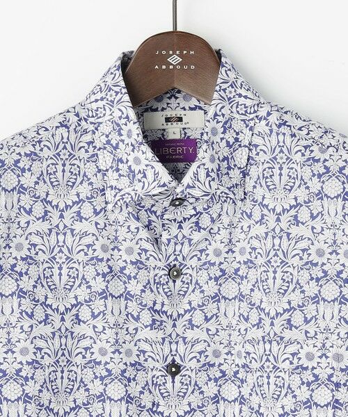 JOSEPH ABBOUD / ジョセフ アブード シャツ・ブラウス | 【キングサイズ・英国・リバティ社】リバティプリントシャツ | 詳細8