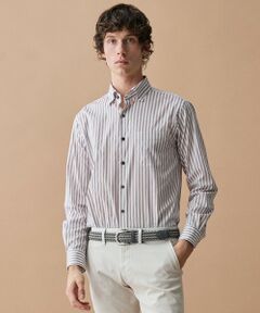 JOSEPH ABBOUD / ジョセフ アブード シャツ・ブラウス | 【ストレッチ・イージーケア・JAPANファブリック】ストライプストレッチ シャツ