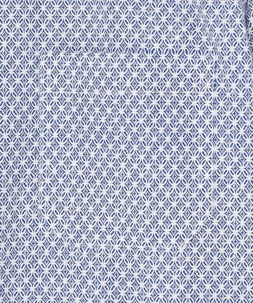 JOSEPH ABBOUD / ジョセフ アブード シャツ・ブラウス | 【オーガニックコットン使用・JAPANファブリック】ジオメトリックパターンプリントシャツ　26SSモデル | 詳細5