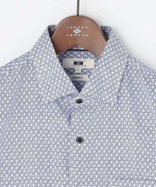 JOSEPH ABBOUD / ジョセフ アブード シャツ・ブラウス | 【オーガニックコットン使用・JAPANファブリック】ジオメトリックパターンプリントシャツ　26SSモデル | 詳細2