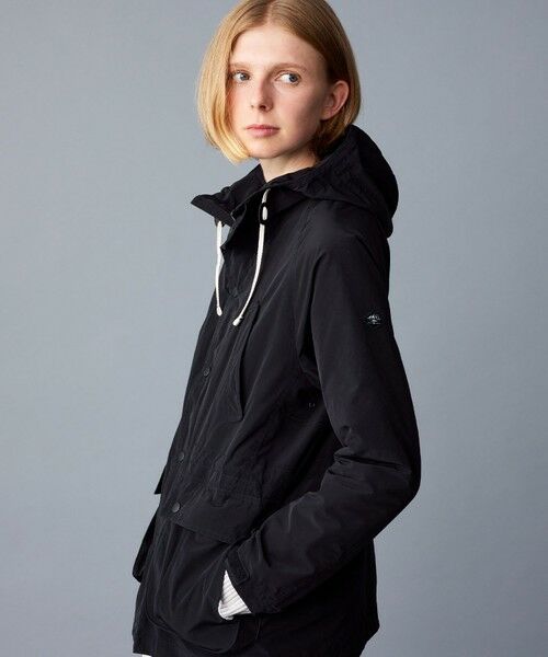 JOSEPH ABBOUD / ジョセフ アブード その他アウター | 【サスティナブル/ECO撥水/６ポケット/ライナードッキング対応】Pe/Nyピーチ マウンテンパーカー（ブラック系）