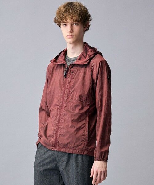 JOSEPH ABBOUD / ジョセフ アブード ナイロンジャケット | 【軽量/ECO撥水/ポケッタブル】ヴィンテージナイロンシャンブレーパーカー | 詳細7