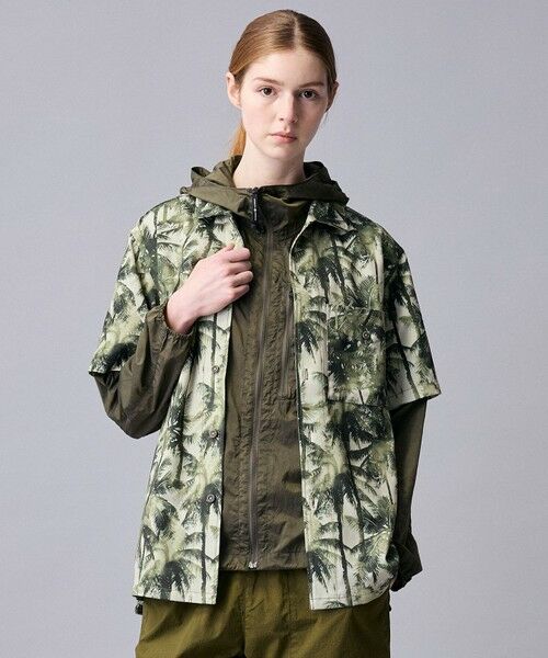 JOSEPH ABBOUD / ジョセフ アブード ナイロンジャケット | 【軽量/ECO撥水/ポケッタブル】ヴィンテージナイロンシャンブレーパーカー | 詳細13