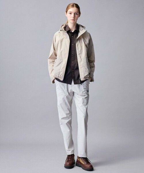 JOSEPH ABBOUD / ジョセフ アブード その他アウター | 【ナチュラルカラー/ストレッチ】ナイロンコンビガーメントダイパーカー | 詳細6