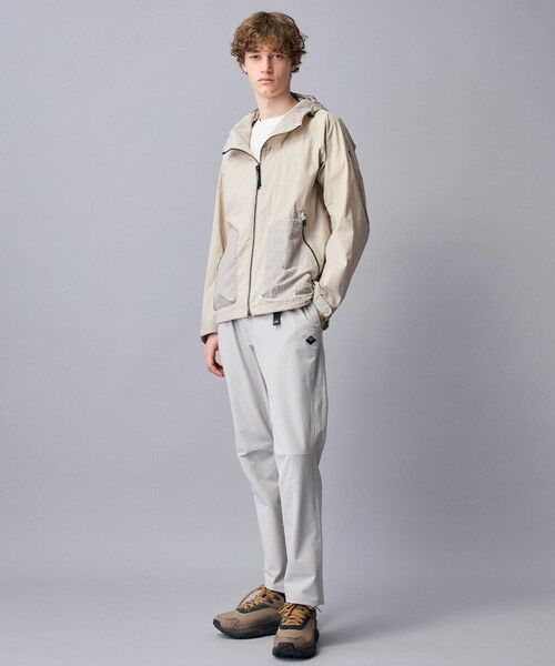 JOSEPH ABBOUD / ジョセフ アブード その他アウター | 【ナチュラルカラー/ストレッチ】ナイロンコンビガーメントダイパーカー | 詳細8