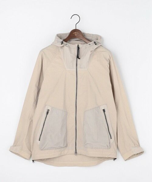 JOSEPH ABBOUD / ジョセフ アブード その他アウター | 【ナチュラルカラー/ストレッチ】ナイロンコンビガーメントダイパーカー | 詳細9