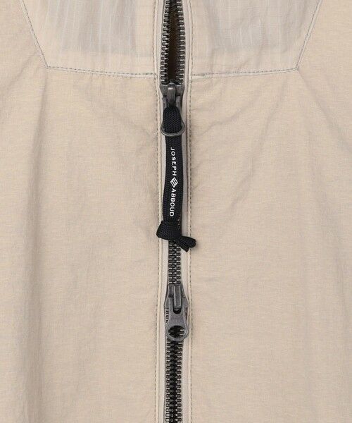 JOSEPH ABBOUD / ジョセフ アブード その他アウター | 【ナチュラルカラー/ストレッチ】ナイロンコンビガーメントダイパーカー | 詳細18