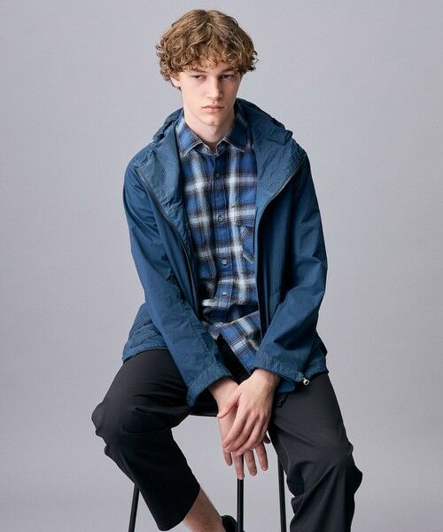 JOSEPH ABBOUD / ジョセフ アブード その他アウター | 【ナチュラルカラー/ストレッチ】ナイロンコンビガーメントダイパーカー | 詳細24