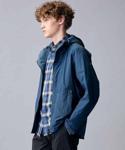 JOSEPH ABBOUD / ジョセフ アブード その他アウター | 【ナチュラルカラー/ストレッチ】ナイロンコンビガーメントダイパーカー | 詳細25