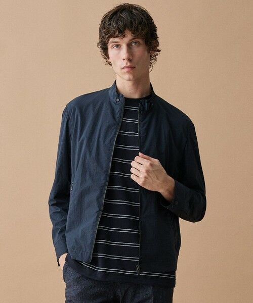 JOSEPH ABBOUD / ジョセフ アブード レザーブルゾン・ジャケット | 【軽量/ストレッチ】アクティブレジャー ライダー スブルゾン | 詳細1