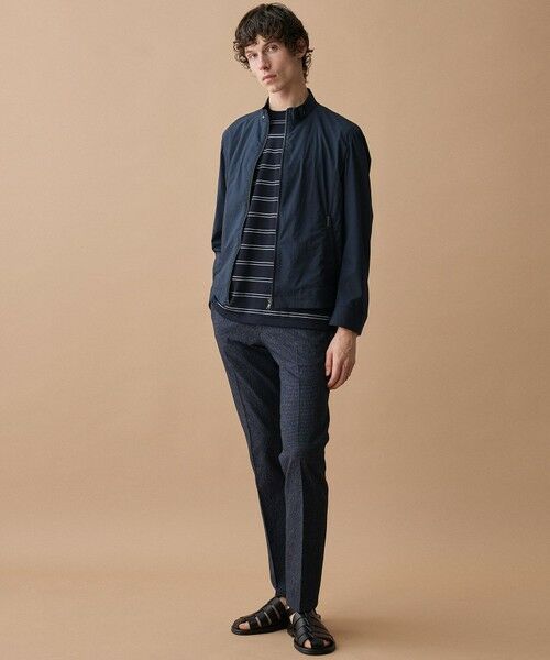 JOSEPH ABBOUD / ジョセフ アブード レザーブルゾン・ジャケット | 【軽量/ストレッチ】アクティブレジャー ライダー スブルゾン | 詳細3