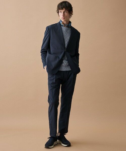 JOSEPH ABBOUD / ジョセフ アブード ニット・セーター | 【エコ素材和紙使用・日本素材】和紙杢メッシュクルーネック ニット | 詳細11