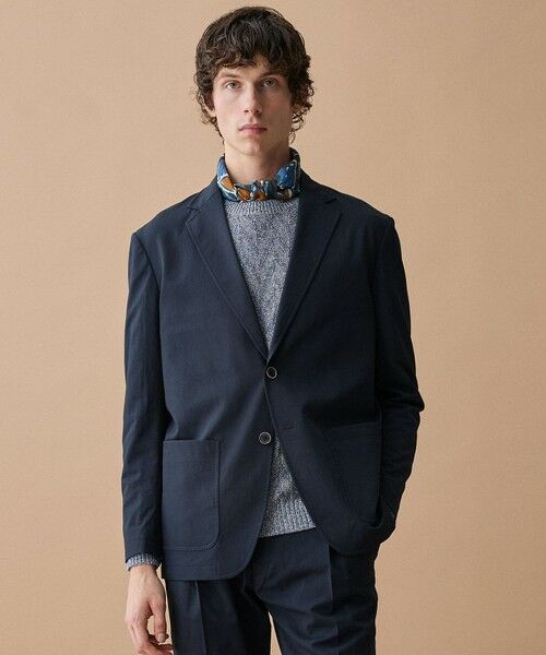 JOSEPH ABBOUD / ジョセフ アブード ニット・セーター | 【エコ素材和紙使用・日本素材】和紙杢メッシュクルーネック ニット | 詳細16