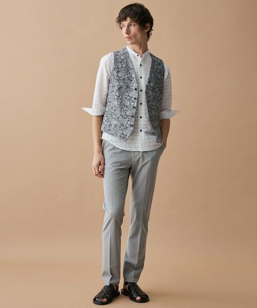 JOSEPH ABBOUD / ジョセフ アブード その他パンツ | 【キングサイズ・ウエストも伸びる!・ストレッチ】 キャリーマン2WAYストレッチ パンツ　26SSモデル | 詳細2