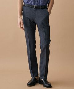 JOSEPH ABBOUD / ジョセフ アブード スラックス・ドレスパンツ | 【ウエストも伸びる!/清涼/軽量/ストレッチ】クールピケストレッチ パンツ