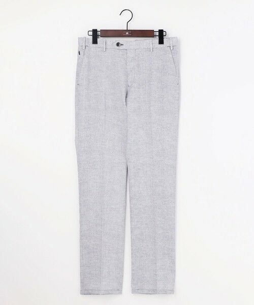 JOSEPH ABBOUD / ジョセフ アブード スラックス・ドレスパンツ | 【ウエストも伸びる!/清涼/軽量/ストレッチ】クールピケストレッチ パンツ | 詳細4