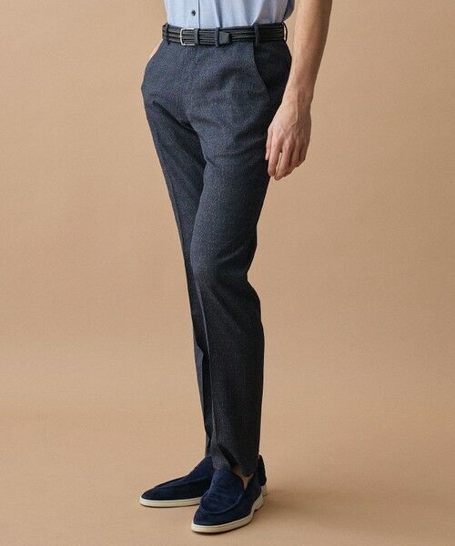 JOSEPH ABBOUD / ジョセフ アブード スラックス・ドレスパンツ | 【ウエストも伸びる!/清涼/軽量/ストレッチ】クールピケストレッチ パンツ | 詳細11