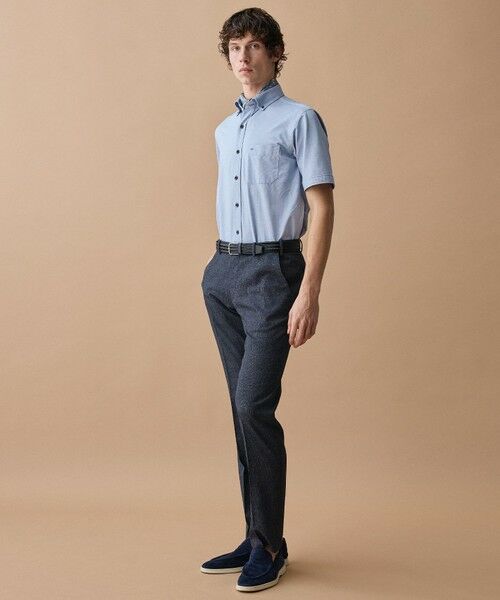 JOSEPH ABBOUD / ジョセフ アブード スラックス・ドレスパンツ | 【ウエストも伸びる!/清涼/軽量/ストレッチ】クールピケストレッチ パンツ | 詳細8