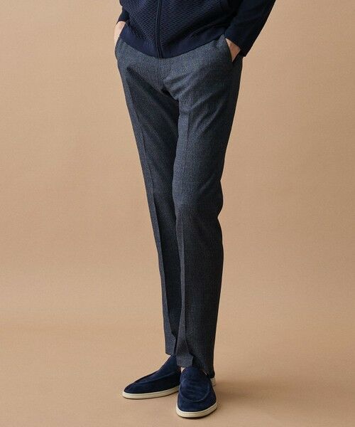 JOSEPH ABBOUD / ジョセフ アブード スラックス・ドレスパンツ | 【ウエストも伸びる!/清涼/軽量/ストレッチ】クールピケストレッチ パンツ | 詳細10