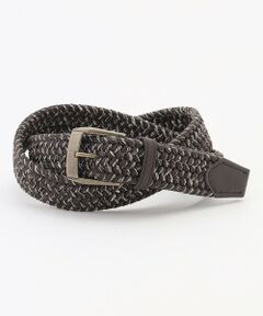 JOSEPH ABBOUD / ジョセフ アブード ベルト・サスペンダー | 【イタリア素材・ストレッチ・日本製】コットンメランジストレッチ ベルト