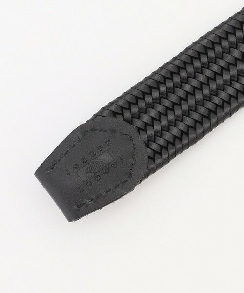 JOSEPH ABBOUD / ジョセフ アブード ベルト・サスペンダー | 【キングサイズ・イタリア素材・ストレッチ・日本製】ストレッチレザーベルト | 詳細3