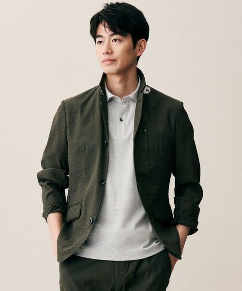 JOSEPH ABBOUD / ジョセフ アブード ポロシャツ | 【キングサイズ・日本素材・オーガニックコットン使用】オーガニックコットンクールビズ ポロ | 詳細7