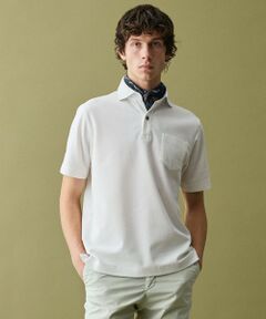 JOSEPH ABBOUD / ジョセフ アブード ポロシャツ | 【日本素材・オーガニックコットン使用】オーガニックコットンクールビズ ポロ