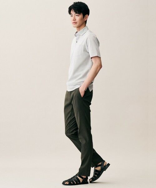 JOSEPH ABBOUD / ジョセフ アブード ポロシャツ | 【日本素材・オーガニックコットン使用】オーガニックコットンクールビズ ポロ | 詳細4