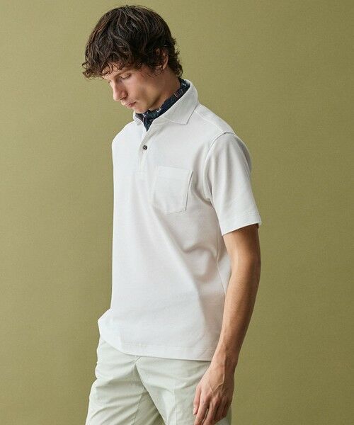 JOSEPH ABBOUD / ジョセフ アブード ポロシャツ | 【日本素材・オーガニックコットン使用】オーガニックコットンクールビズ ポロ | 詳細22